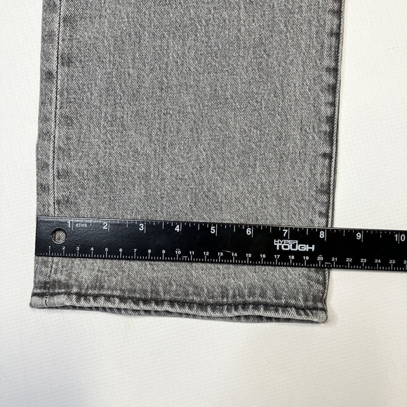 Levis 501 Jeans Dirienzo Gray Rigid Denim Men’s 36x30 Y2K Button Fly Orig. Fit - Picture 12 of 13